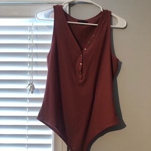 Button up bodysuit from Dynamite